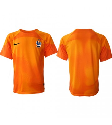 Maillot de foot France Gardien de but Domicile Monde 2022 Manches Courte
